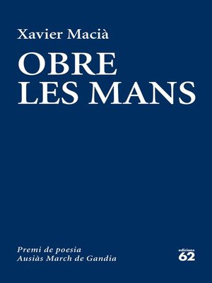 cover image of Obre les mans